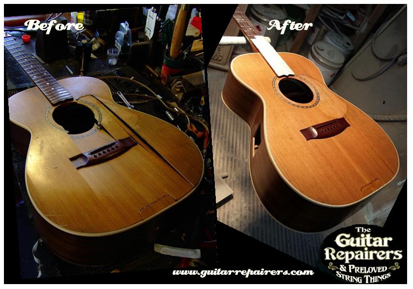 Maton EBG808L Restoration