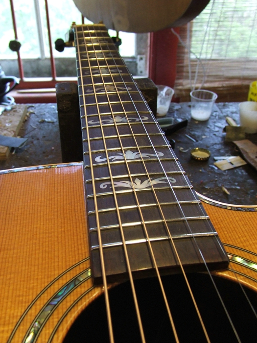 Guitar Fret level and Crown
